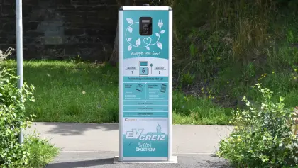 E-Ladesäule Kreisverkehr Neustadtring